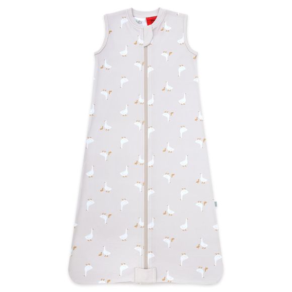 Bilbi Organic Sleeping Bag 1.0 Tog Natural Ducks Size 12-24 Months