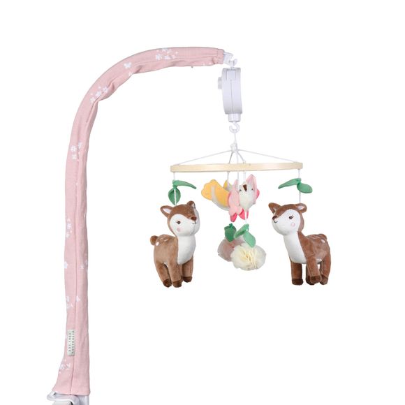 Living Textiles Musical Mobile Fawn Fables