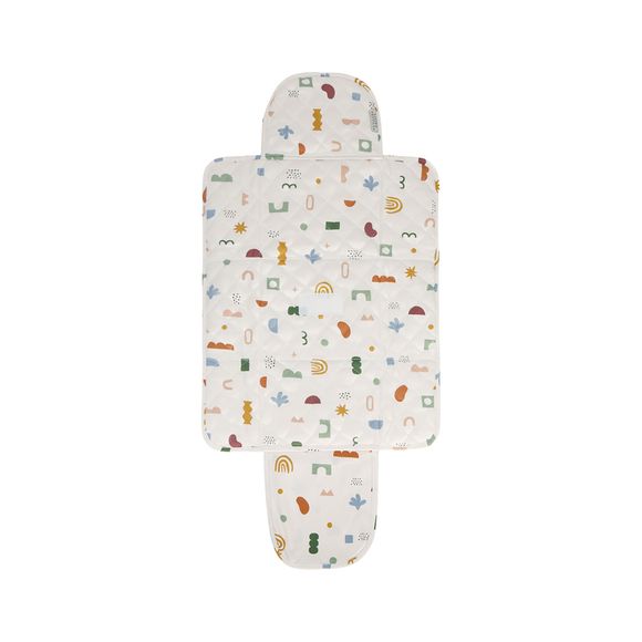 Living Textiles Waterproof Travel Change Mat Geo Mod