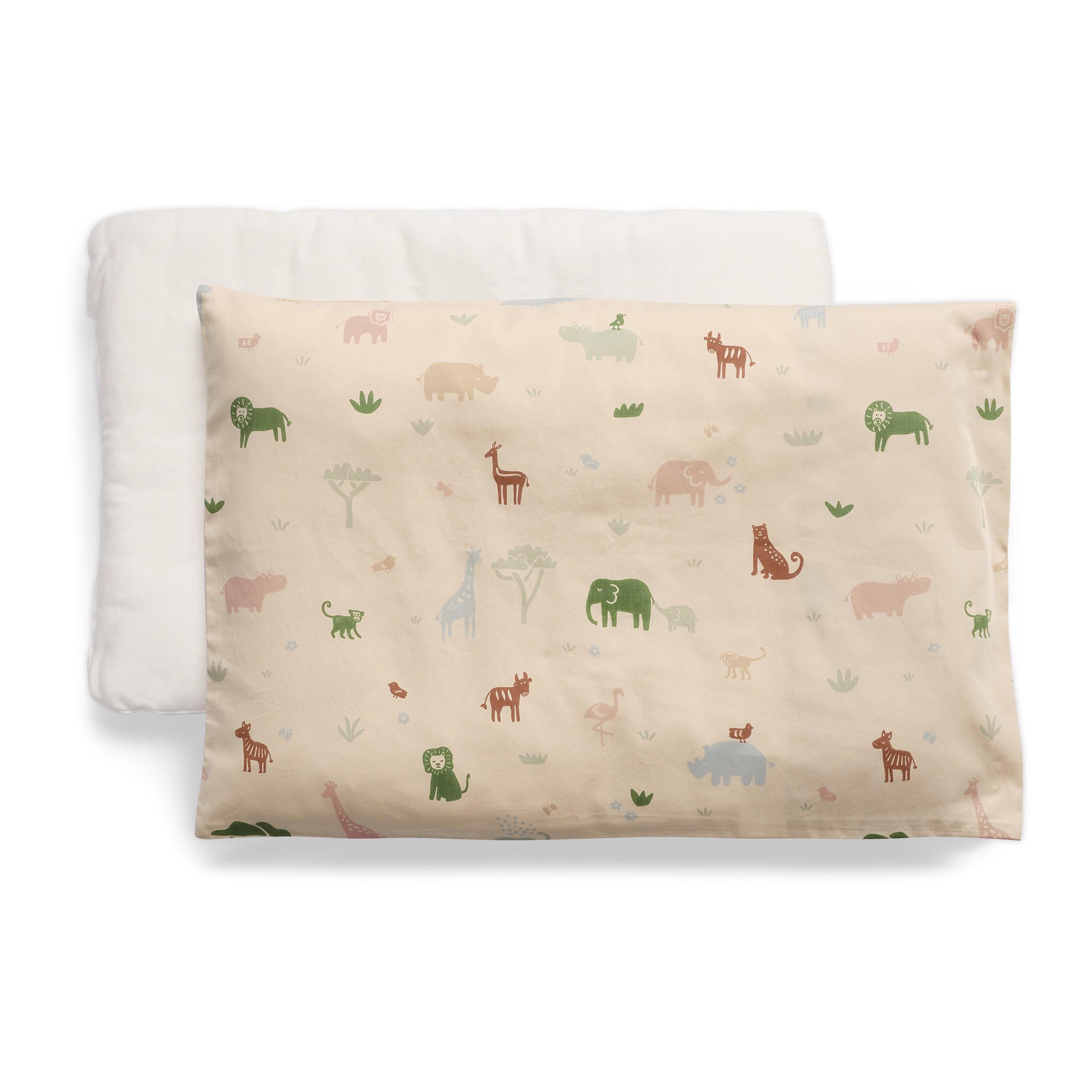 Ergopouch Toddler Pillow With Case 0.3 Tog Brown