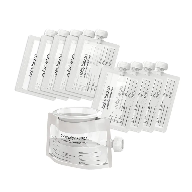 Baby Brezza Storage Bags White