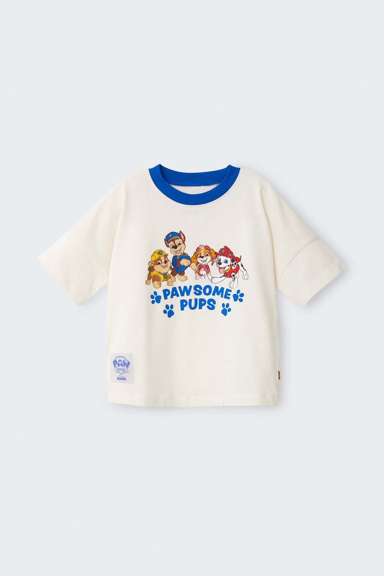 Bonds Paw Patrol Drop Shoulder Tee Beige Size 2