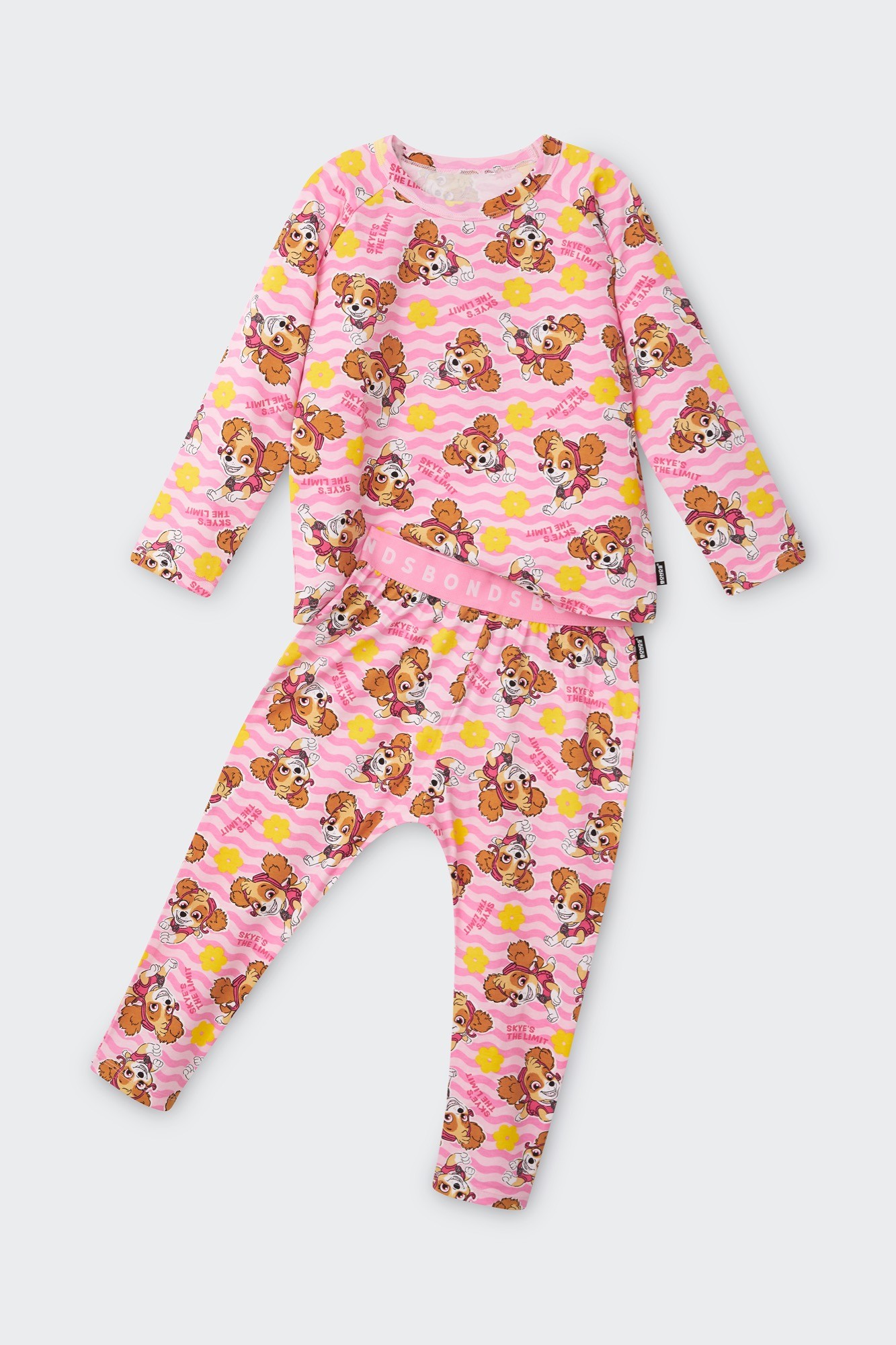 Bonds Paw Patrol Long Sleeve Sleep Set Pink Size 3