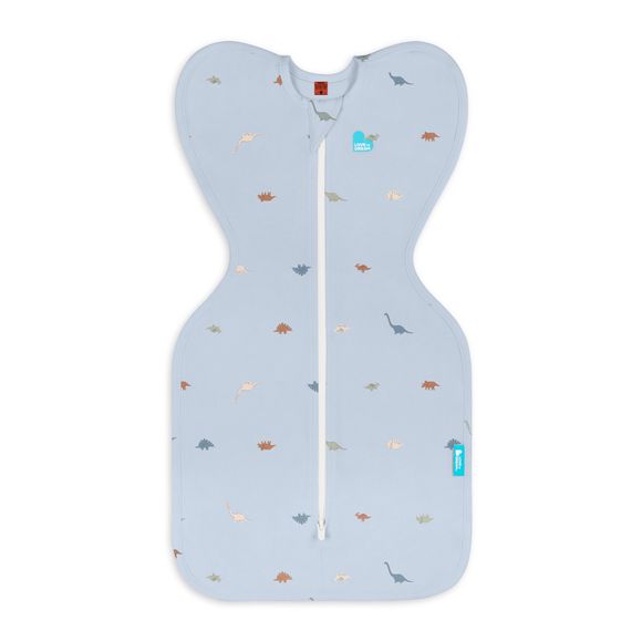 Love To Dream Swaddle Up 0.2 Tog Blue Base Dino Size Small