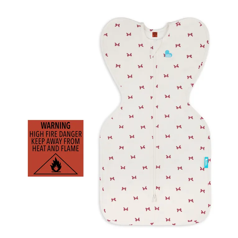 Love To Dream Swaddle Up 1.0 Tog Bows Cream Size Small