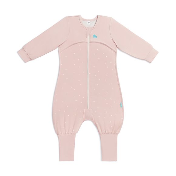 Love To Dream Stretch Cotton Sleepsuit 1.0 Tog Twinkle Powder Pink Size 12-24 Months