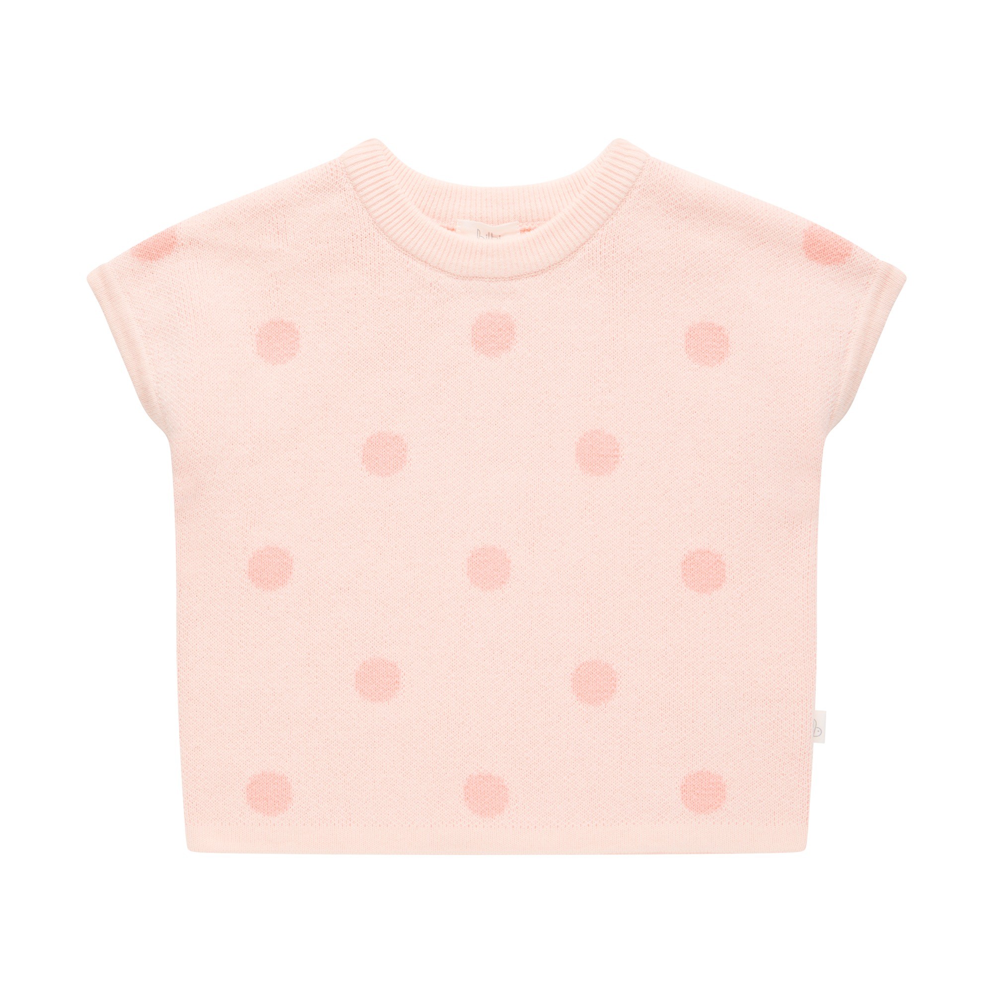 Bilbi Polka Knit Top Coral Size 0