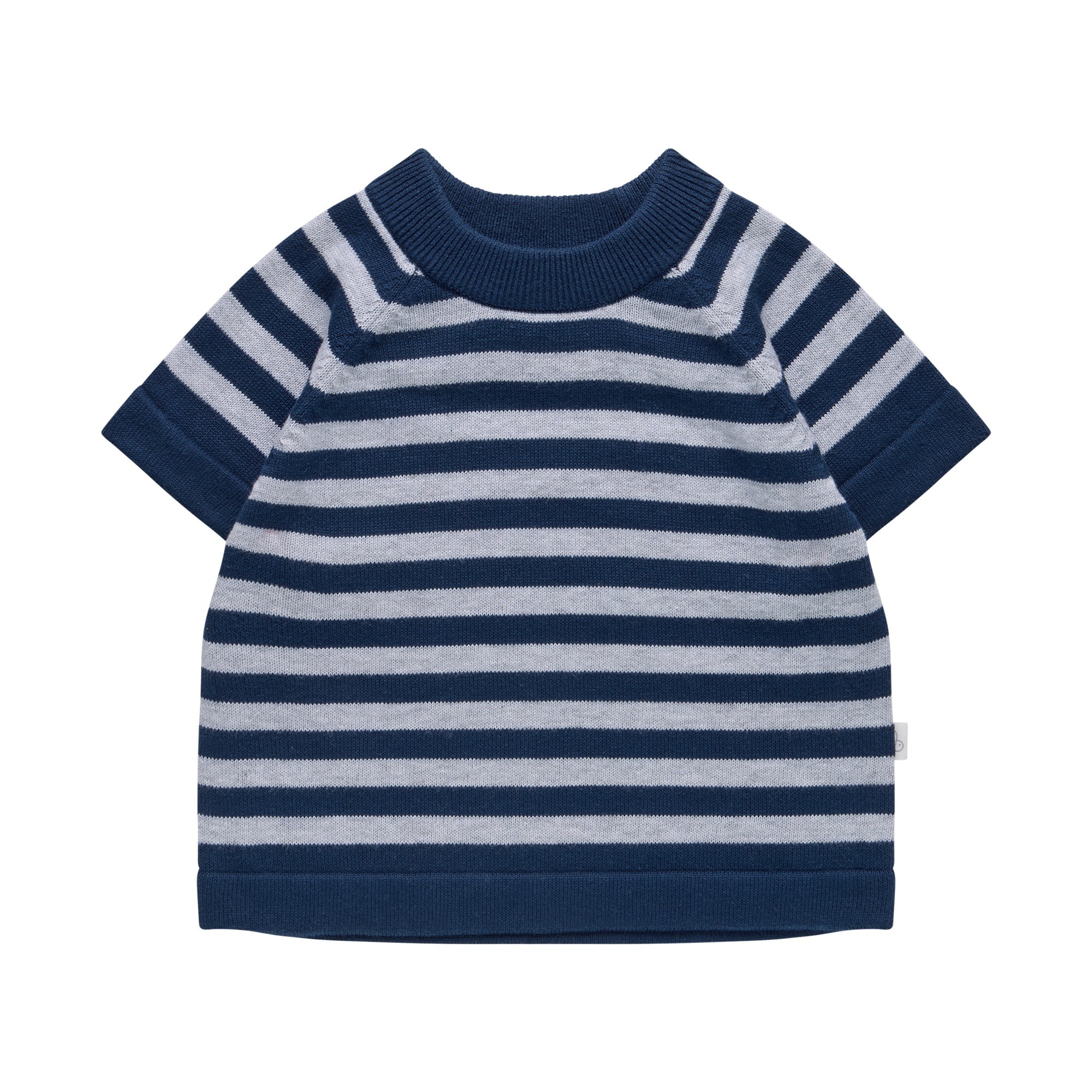 Bilbi Jonnie Knit Tee Navy Stripe Size 0