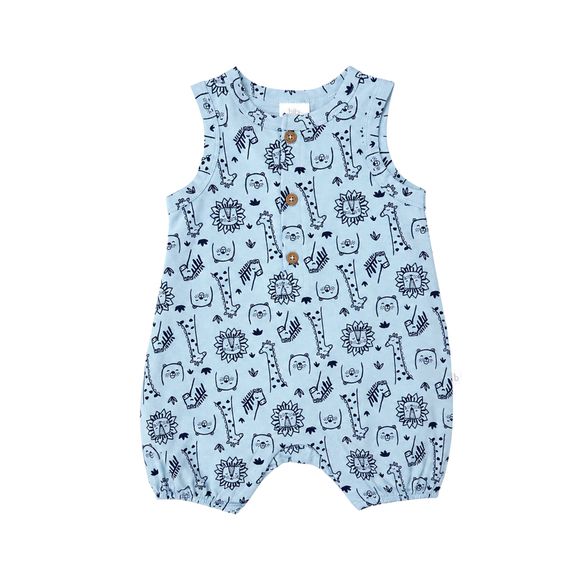 Bilbi Lenny Romper Glacier Size