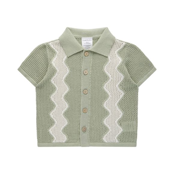 Kynd Baby Knit Shirt Sage