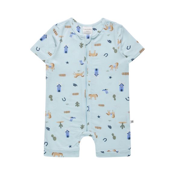 Kynd Baby Onesie Ss Country Blue
