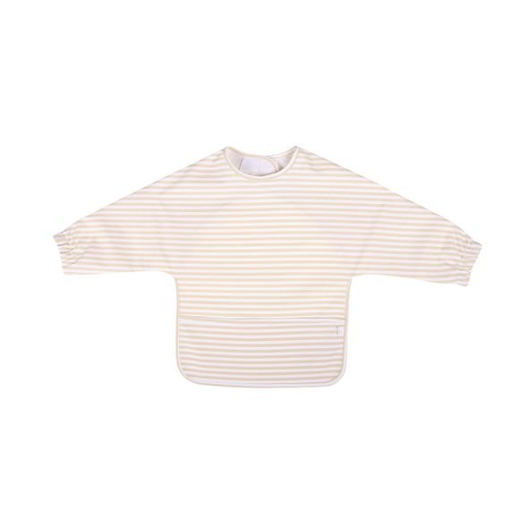 Bilbi Messy Bib Neutral Stripe One Size
