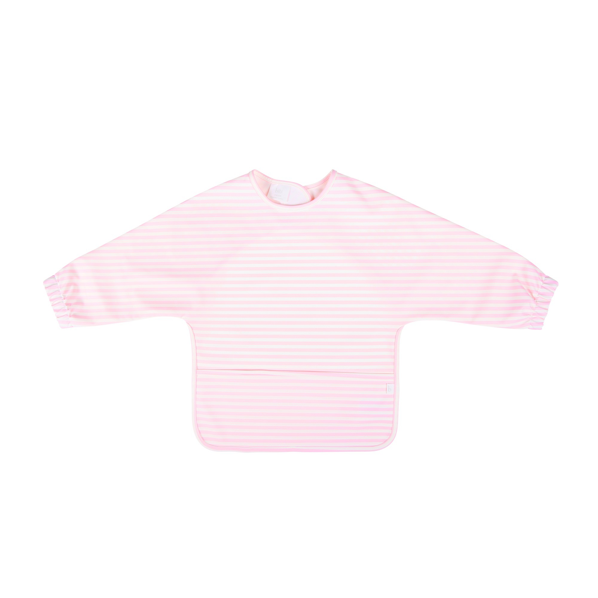 Bilbi Messy Bib Lilac Stripe One Size