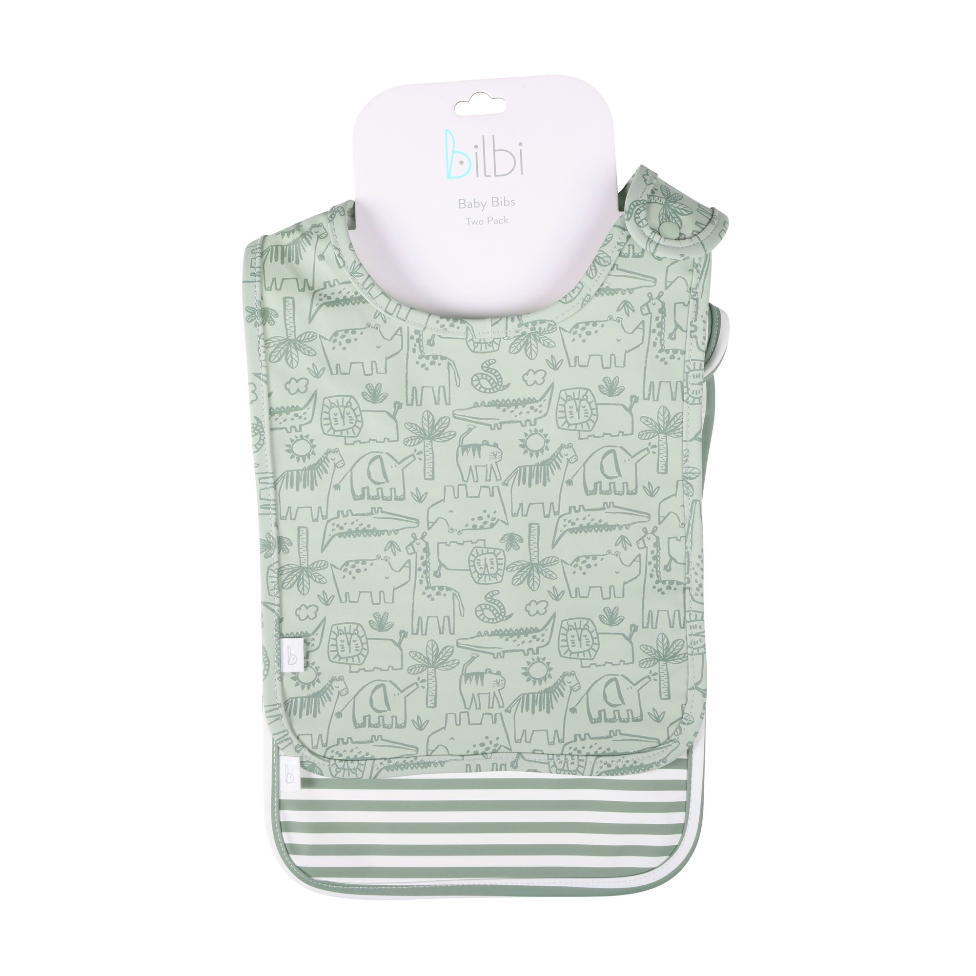 Bilbi Splash Bib Forest Sage One Size