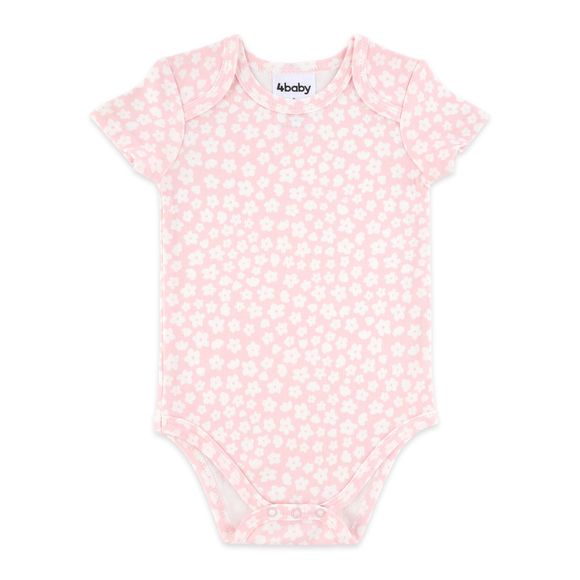 4Baby Delicate Floral Bodysuit Pink