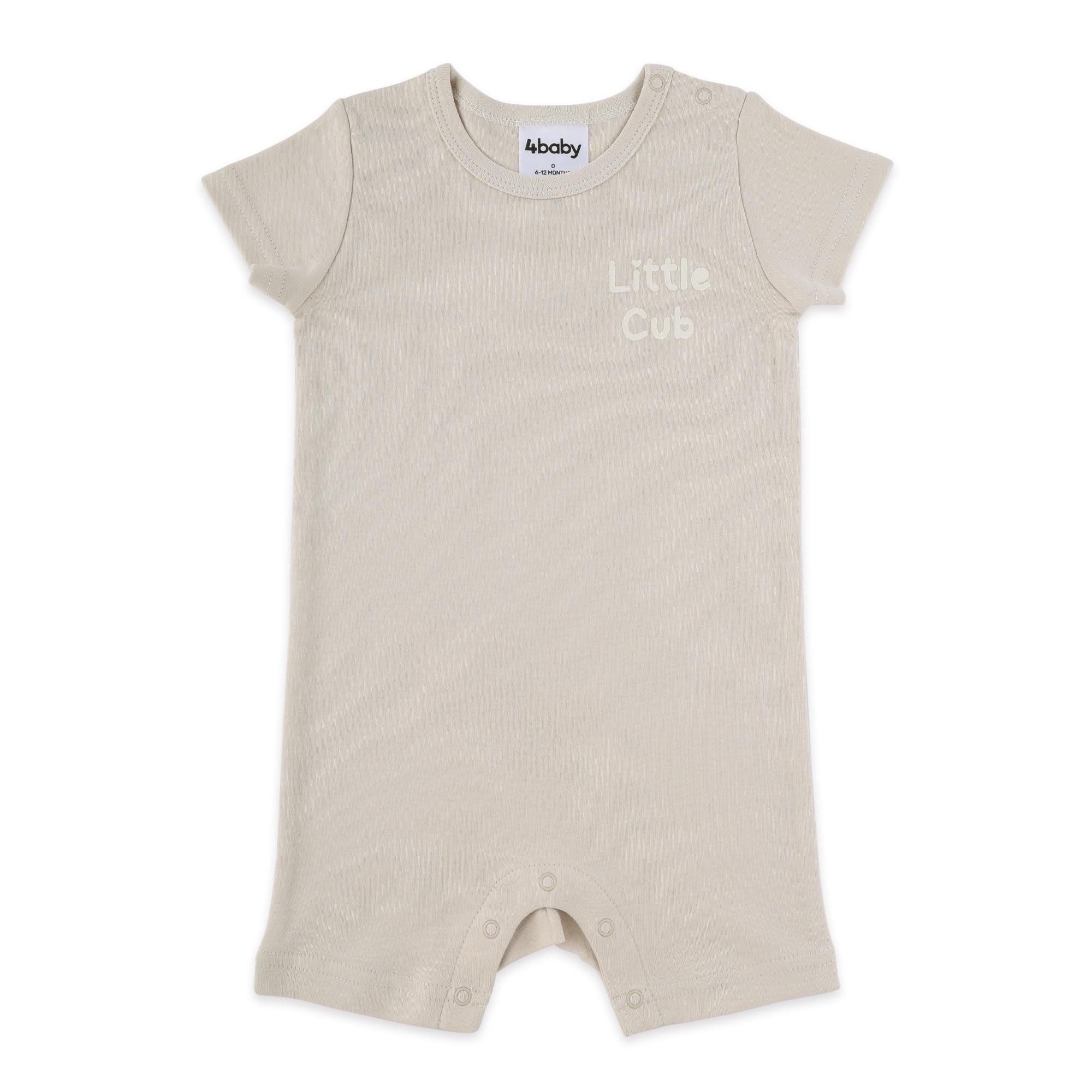 4Baby Short Romper Little Cub Beige Size 0