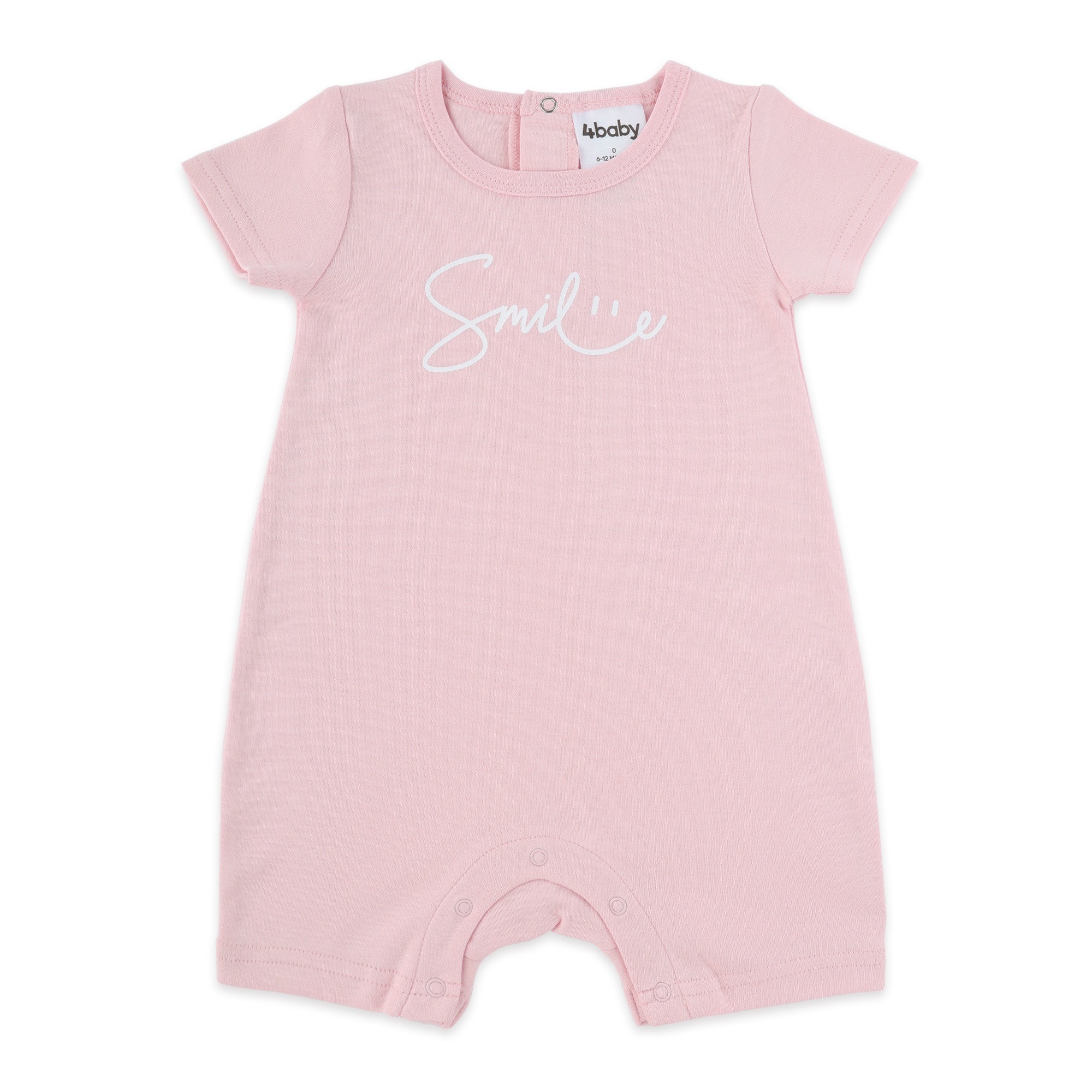 4Baby Smile Short Romper Pink Size 0