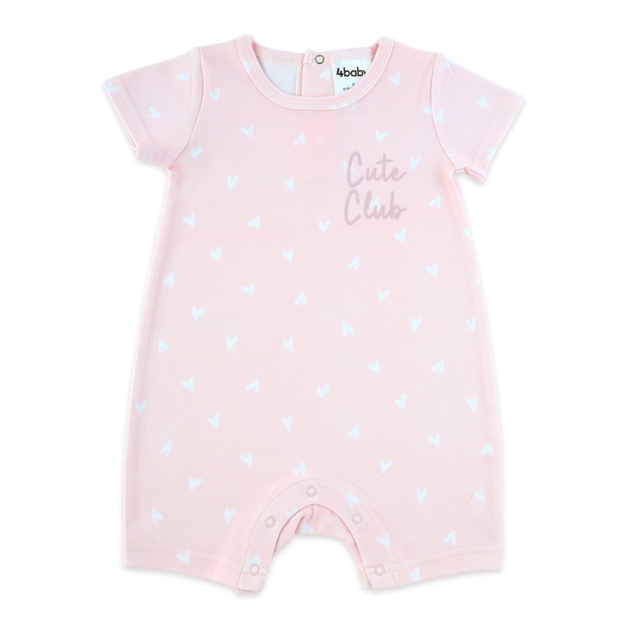 4Baby Cute Club Short Romper Pink Size 0