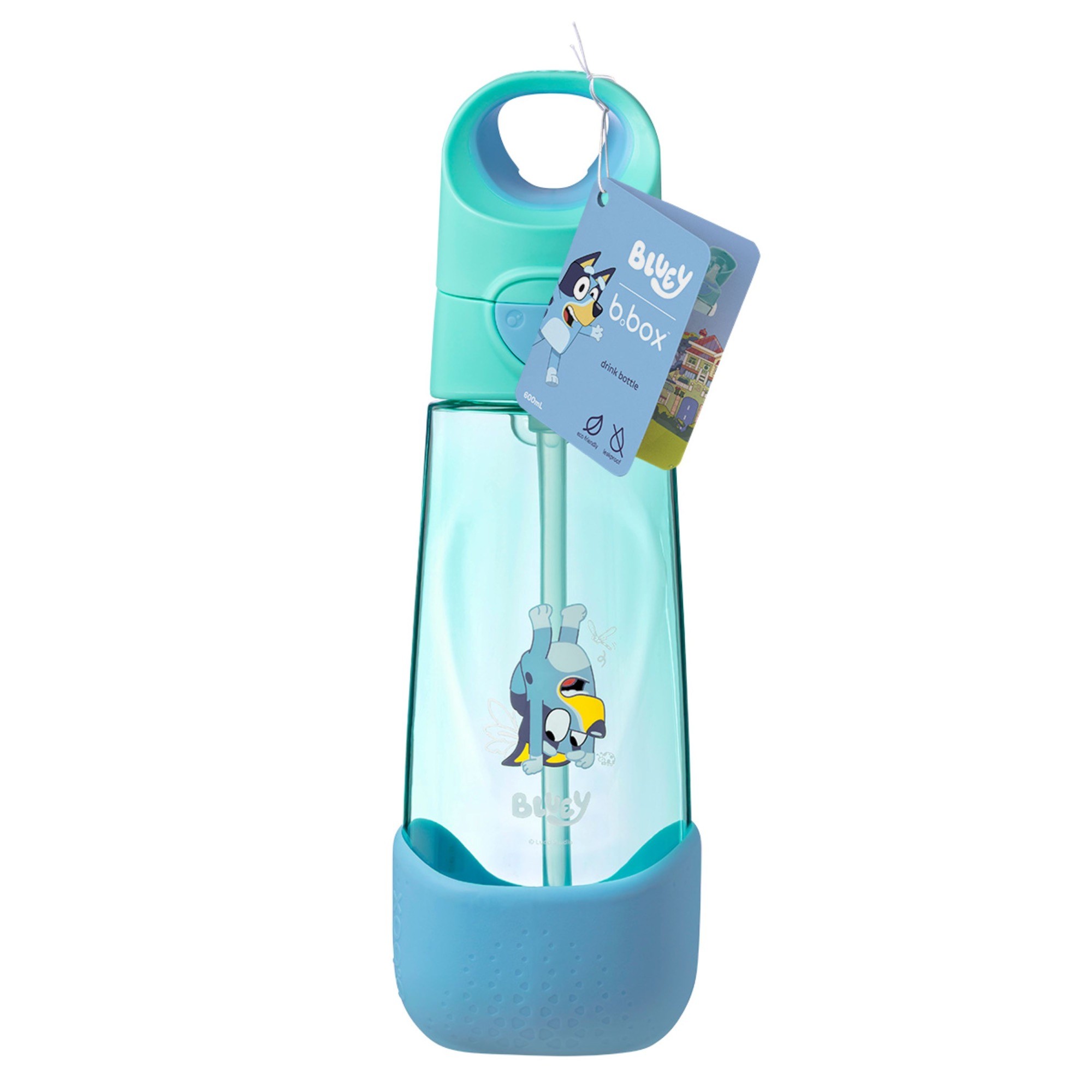 b.box Bluey 子ども用水筒 450ml 2個セット B.Box Bluey S2 Tritan Drink Bottle 450mL Bluey | Baby Bunting AU