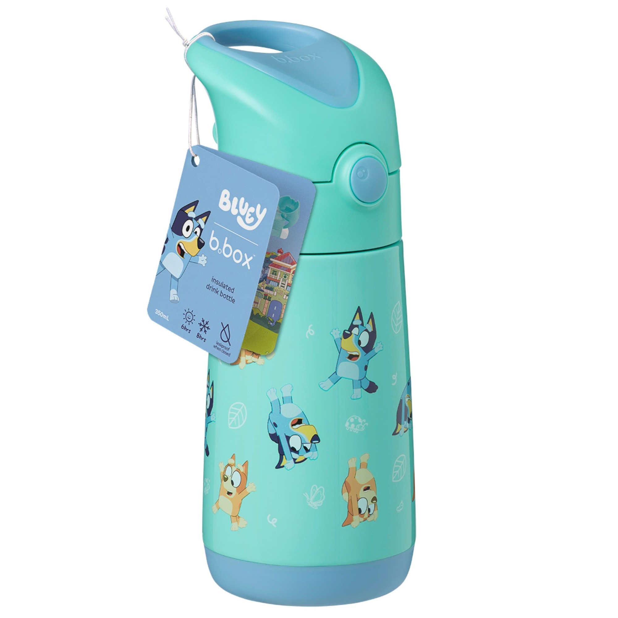 B.Box Bluey S2 Insulated Drink Bottle 350mL | Baby Bunting AU
