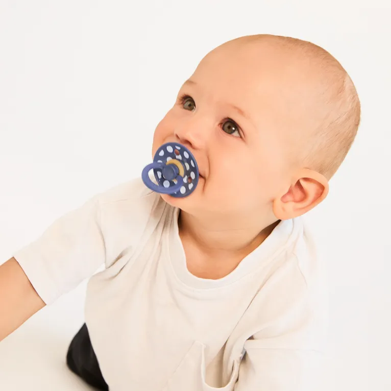 Bibs Studio Polka S1 Baby Blue/Steel Blue