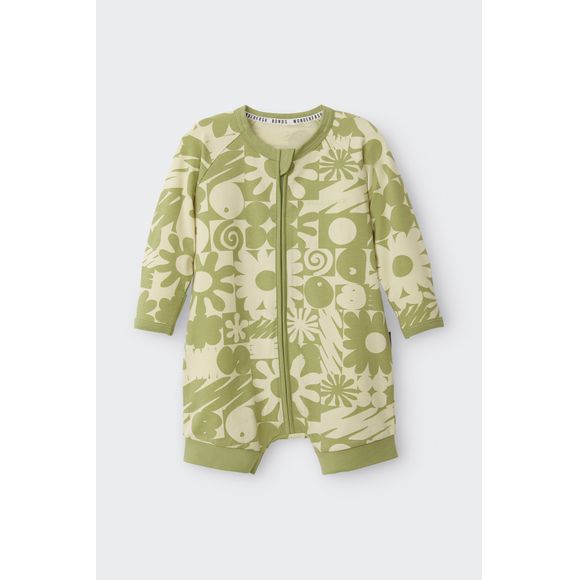 Bonds Wonderfrsh Romper Bonds Skater?/Crew Green