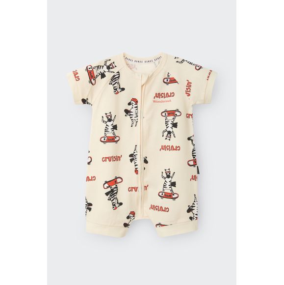 Bonds Romper Zig Zag Zoom Zebra