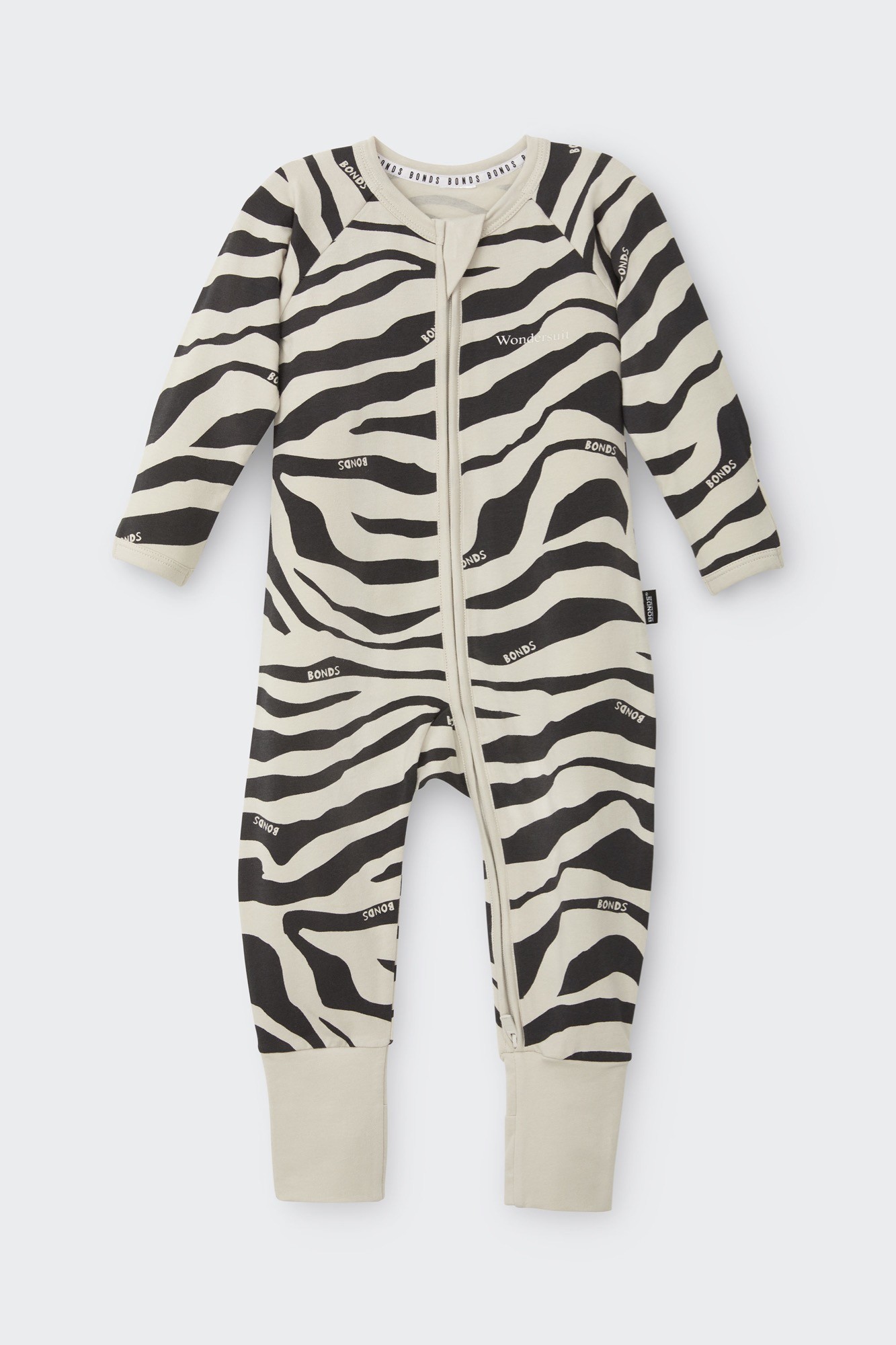 Bonds Coverall Zebra Dash Stone Throw Size 0