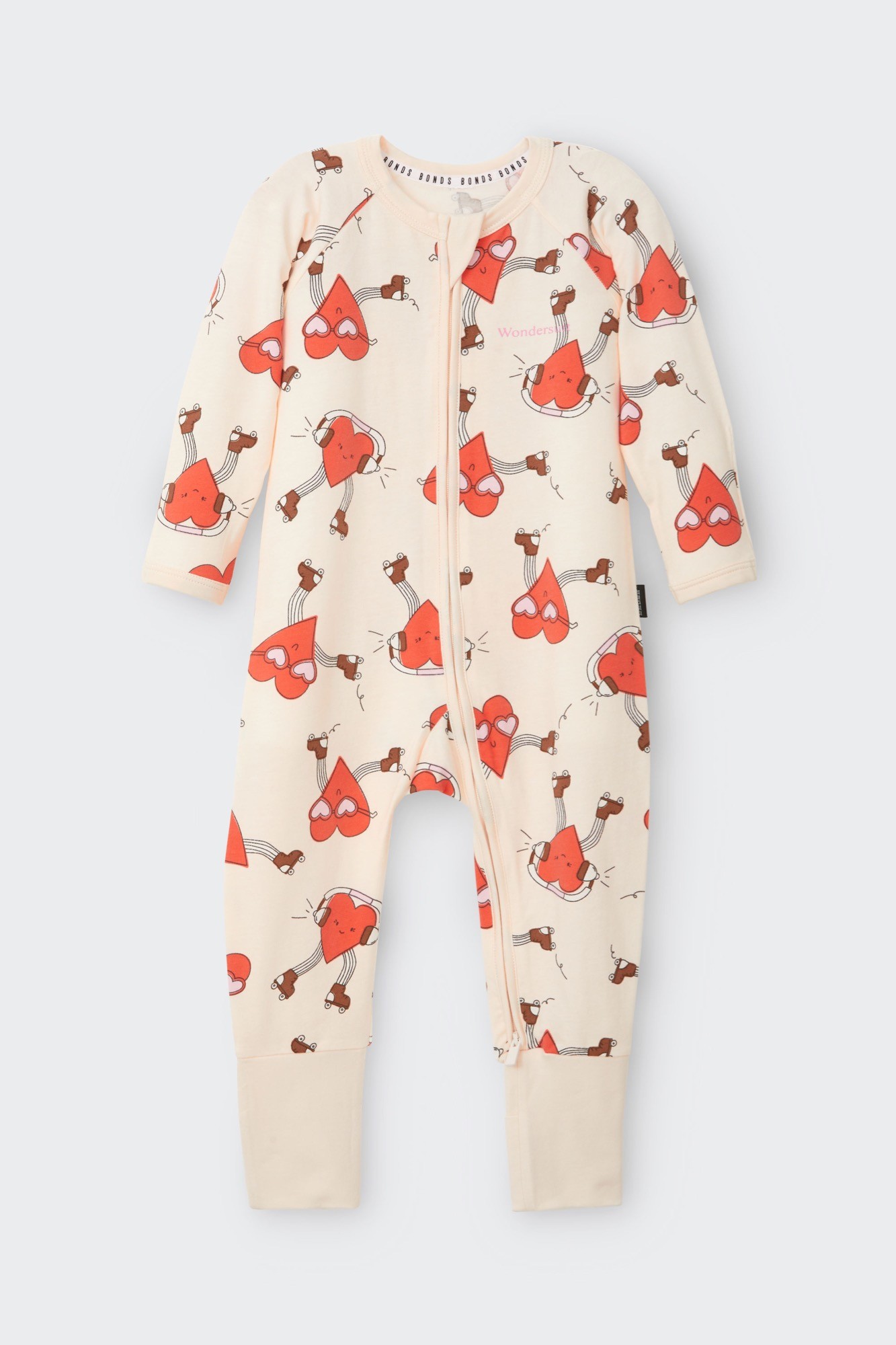 Bonds Coverall Heart Beats Red Size 0