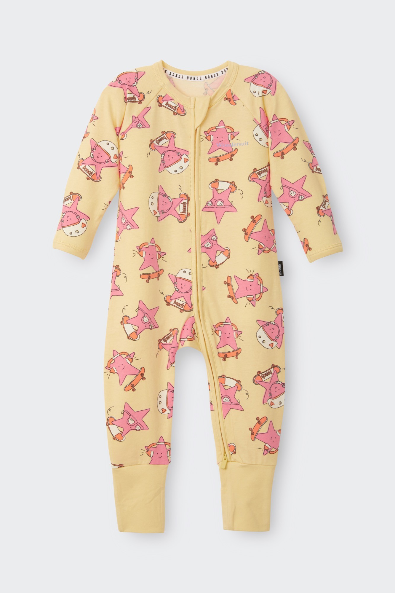 Bonds Coverall Star Shred Pink Size 0