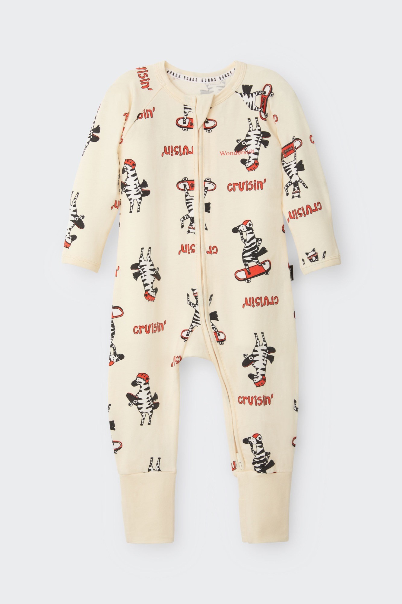 Bonds Coverall Zig Zag Zoom Zebra Size 000