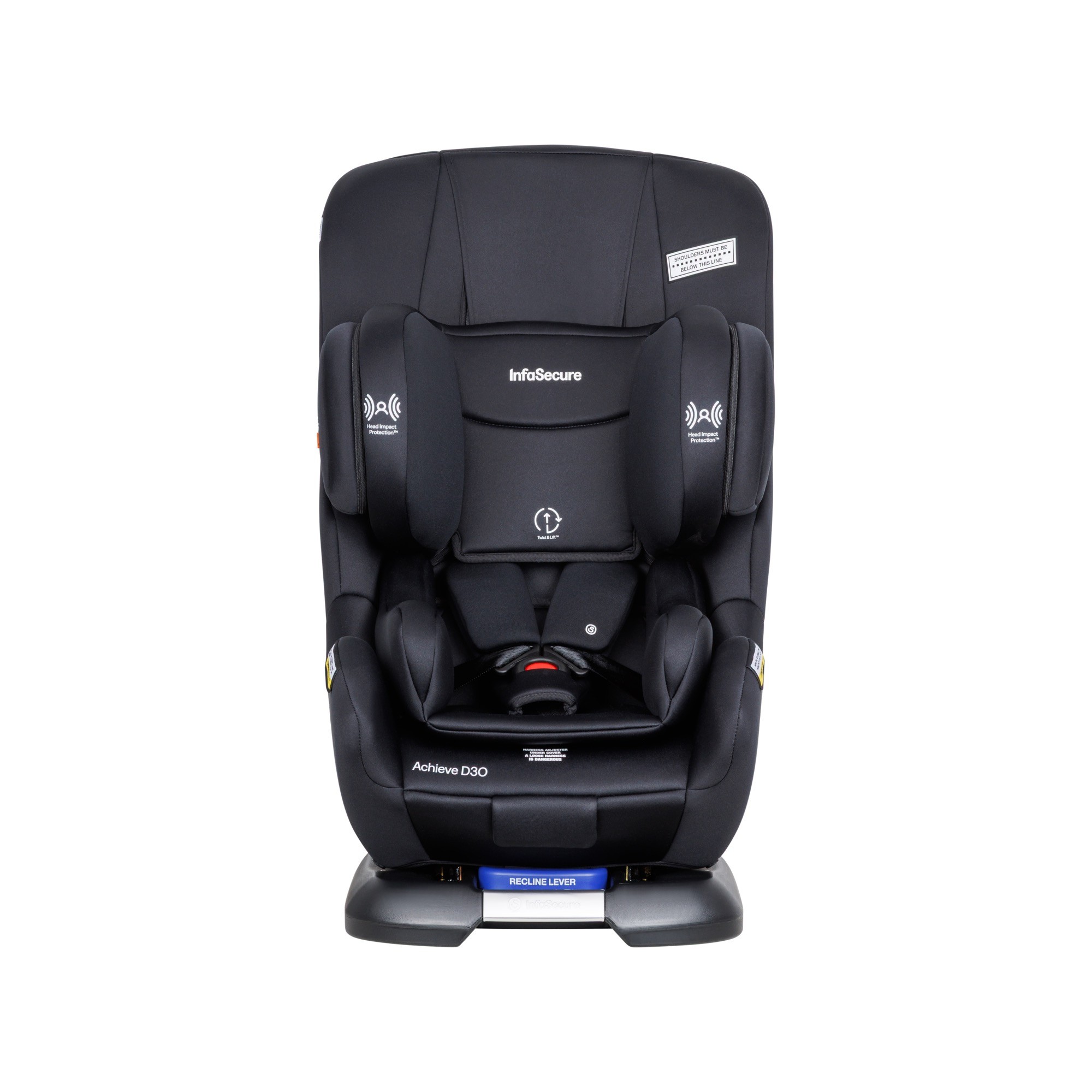 InfaSecure Achieve D30 Convertible Car Seat Ebony