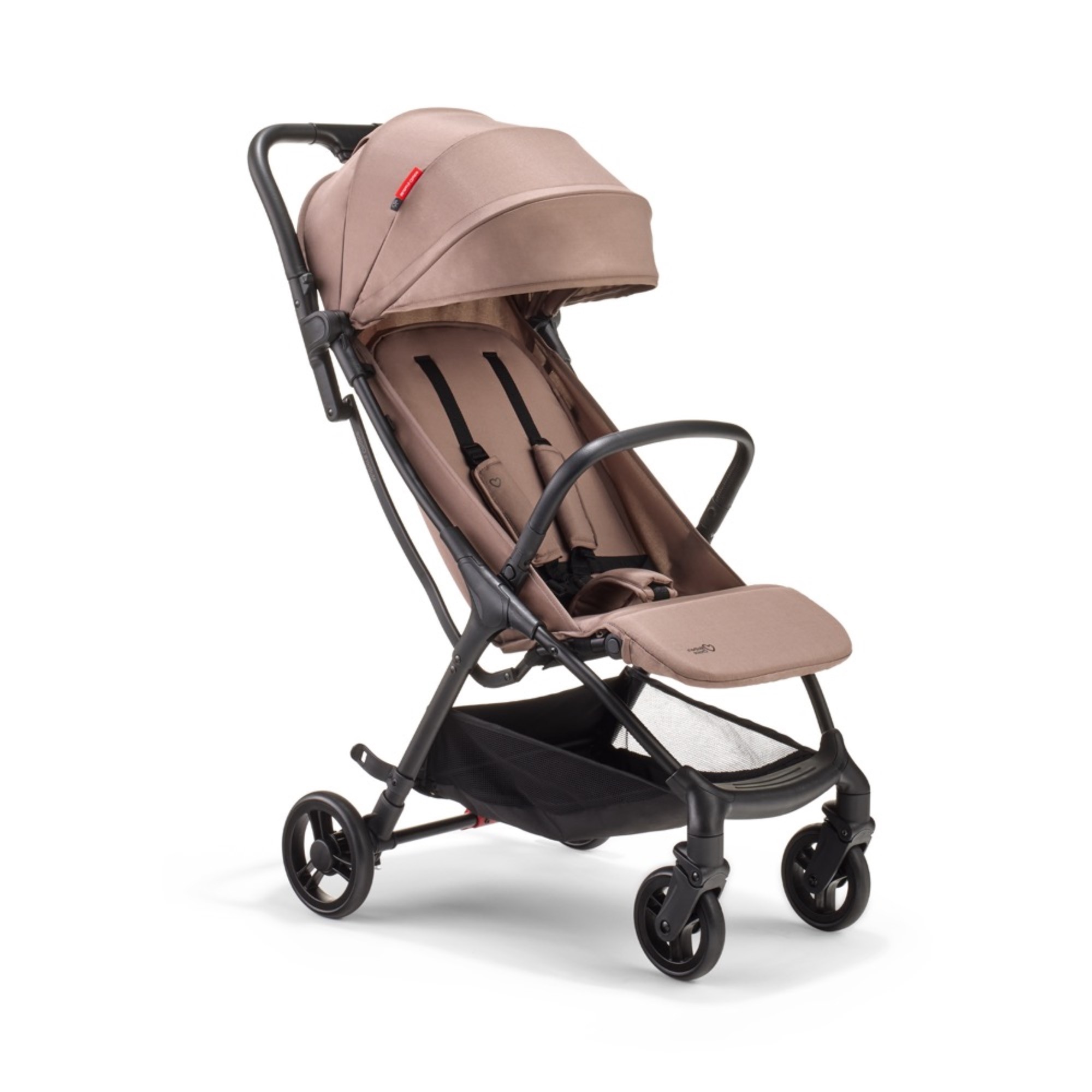 Mother'S ChoGrey Aster Compact Stroller Tinted Mocha