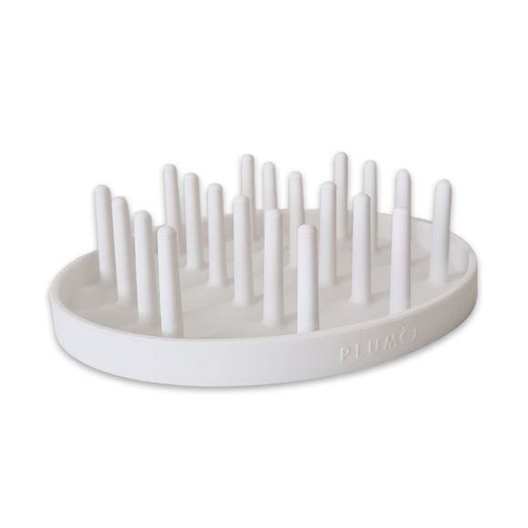 Plum Dry Tray White