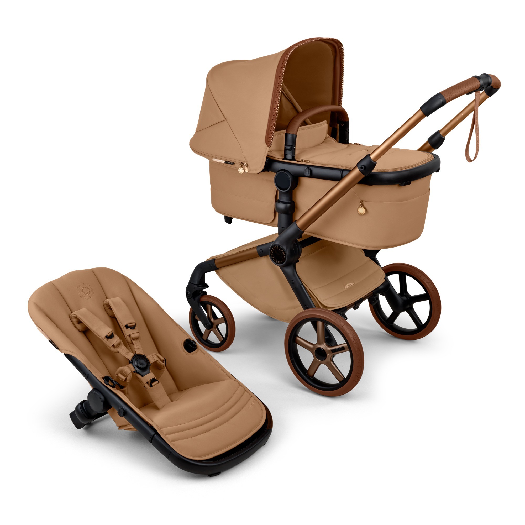Bugaboo x Stella McCartney Fox 5 Renew Stroller Brown