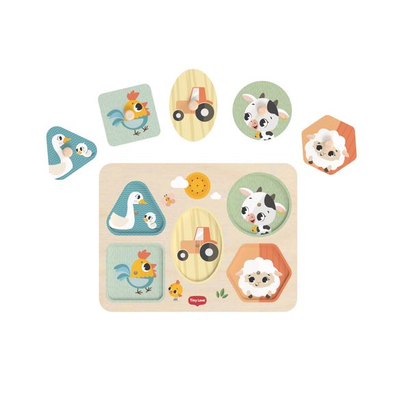 Tiny Love Farmers Fun Day My 1St Sound Puzzle