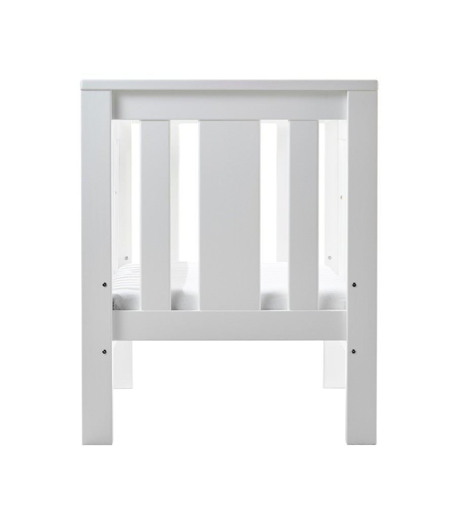 Tasman Eco Tuscany Cot White Cots Baby Bunting AU