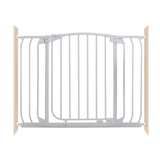 Dreambaby Chelsea Xtra-Wide Auto-Close Gate Pressure Mounted Fits Gaps 97-108 (cm) White image 0