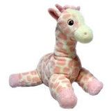 Korimco Twinkles Giraffe Pink image 0