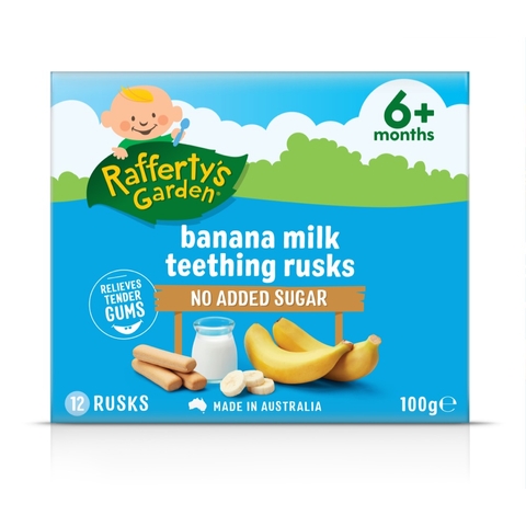 Raffertys Rusks 100g Banana Milk image 0 Large Image