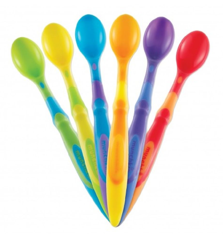 Munchkin White Hot Metal Safety Spoons - 4pk