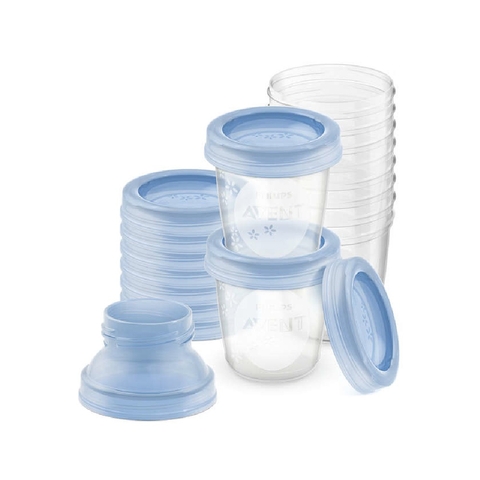 Avent Breast Milk Storage Cups - 10 Pack image 0 Large Image