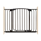 Dreambaby Chelsea Xtra-Wide Auto-Close Gate Pressure Mounted Fits Gaps 97-108 (cm) Black image 0