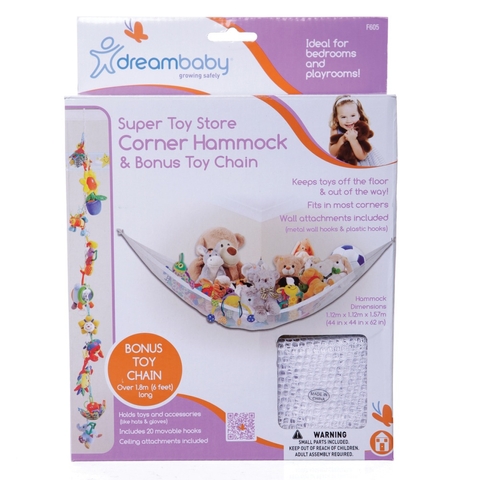 Dreambaby Super Toy Store Corner Hammock & Bonus Toy Chain image 0 Large Image