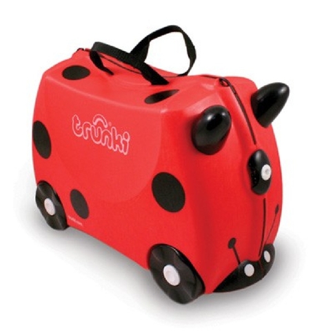 Trunki Ride on Luggage Ladybug image 0 Large Image
