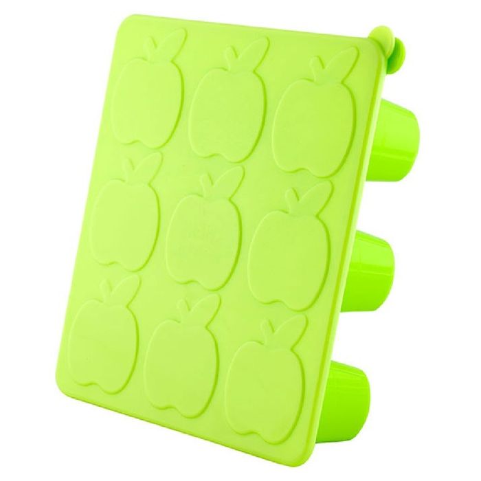 6-Compartment Baby Food and Breast Milk Freezer Tray (Pea Green)