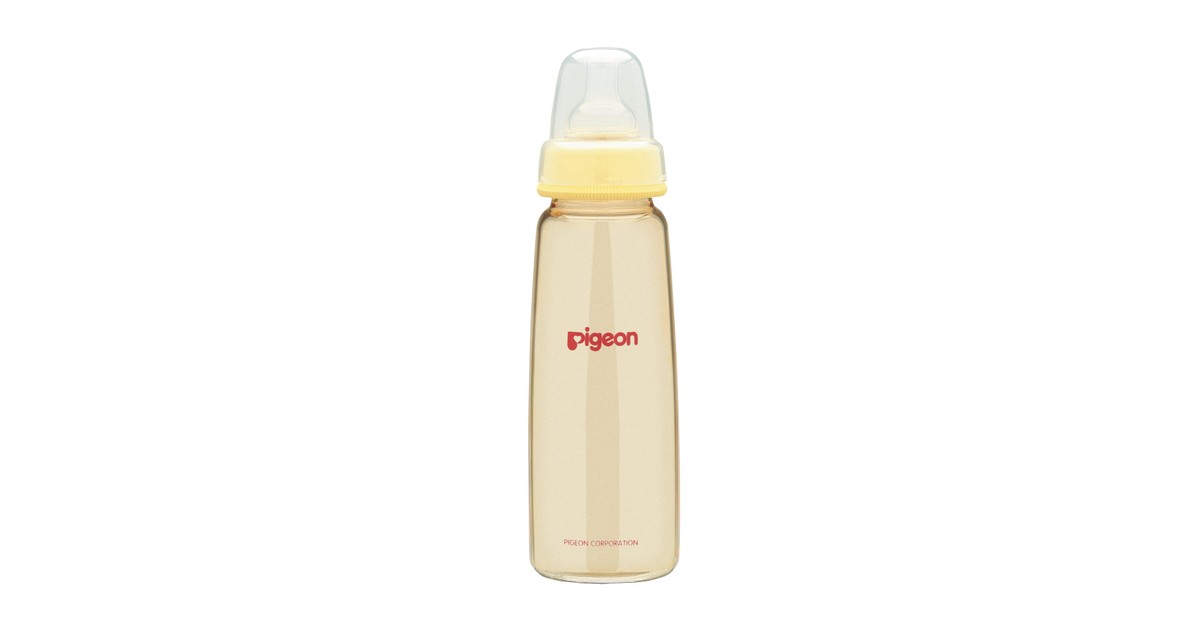 Pigeon Slim Neck PPSU Bottle with Flexible Peristaltic Teat
