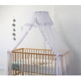 Sweet Dreams Halo Net Stand & Valance White image 0