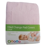 4Baby Change Pad Cover Pink 2 Pack image 0