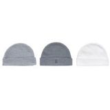 Playette NB Knit Cap 3 Pack Grey / White image 0